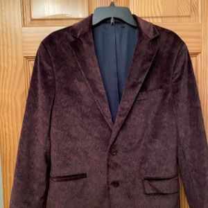 Robert Graham Maroon Velvet Men’s Sport Coat